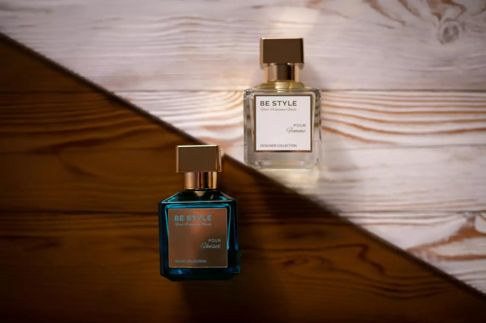 Collection de flacons de parfum de niche